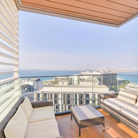 Posh 2 Bedroom Oceanfront Apt In The Heart Of Bluewaters Island دبي المظهر الخارجي الصورة